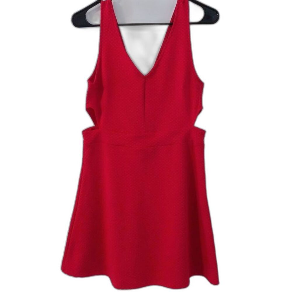 Divided H&M Cutout Fit and Flare Mini Dress